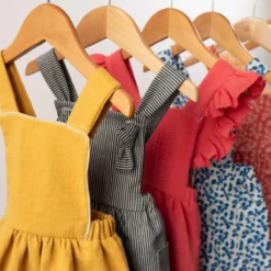 Patron Robe Tablier Milano by Ikatee pour bébé du 6 mois au 4 ans