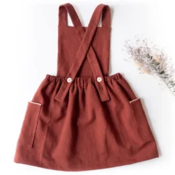 Patron Robe Tablier Milano by Ikatee pour enfants du 3 au 12 ans