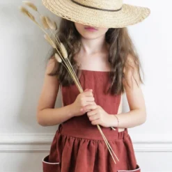 Patron Robe Tablier Milano by Ikatee pour enfants du 3 au 12 ans