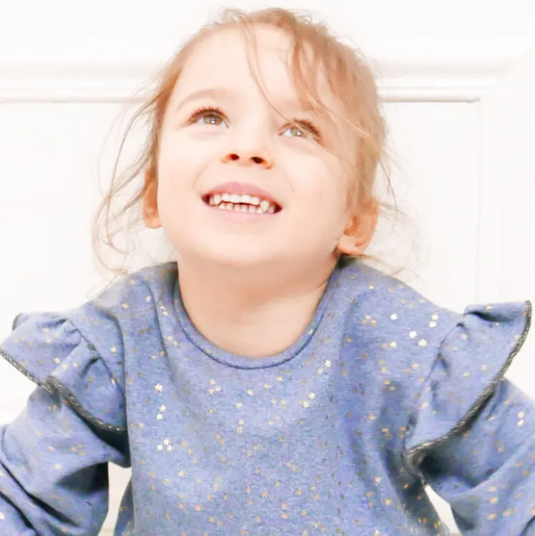 Patron Sweat JASMIN Girly by Ikatee pour fille du 3 au 12 ans