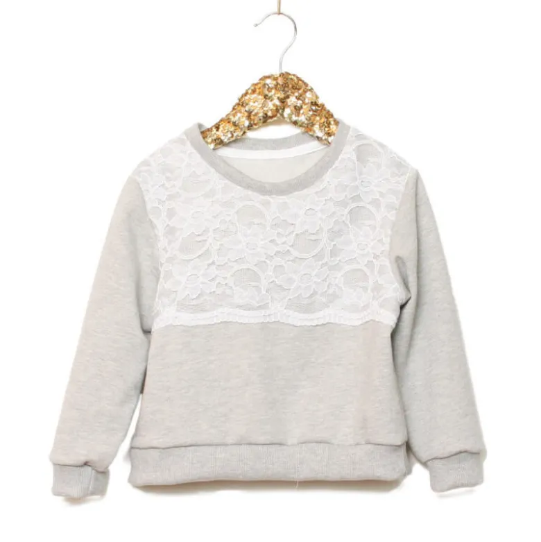 Patron Sweat JASMIN Girly by Ikatee pour fille du 3 au 12 ans