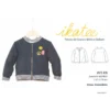 Patron sweatshirt BOMBER à zip JULES by Ikatee pour garçon ou fille du 3 au 8 ans