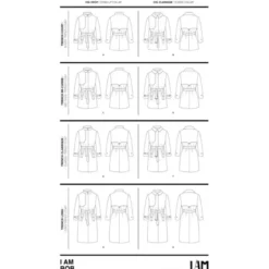 Patron Trench - I AM BOB - I AM Pattern - 4 versions