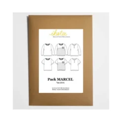 Patron t-shirt MARCEL by Ikatee pour garçon du 3 au 12 ans