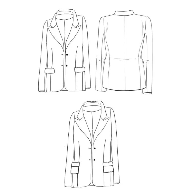 Patron veste Manhattan - Maison Fauve