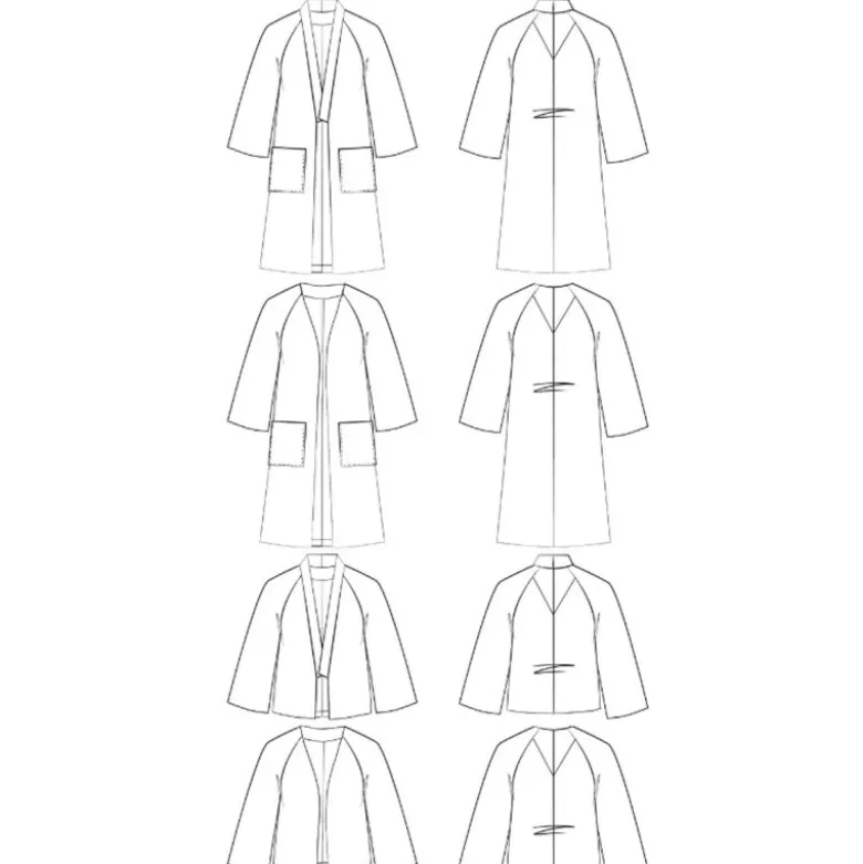 Patron veste Nage Libre - Maison Fauve