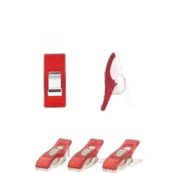 Pinces prodiges en sachet de 15 pièces - coloris rouge