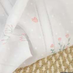 Plumetis à fleurs collection "Birth Flowers" - Katia Fabrics