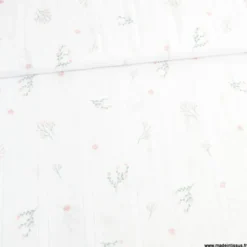 Plumetis à fleurs collection "Birth Flowers" - Katia Fabrics
