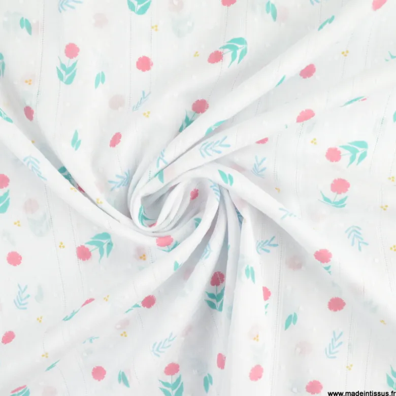 Plumetisà fleurs collection "Freedom" - Katia Fabrics