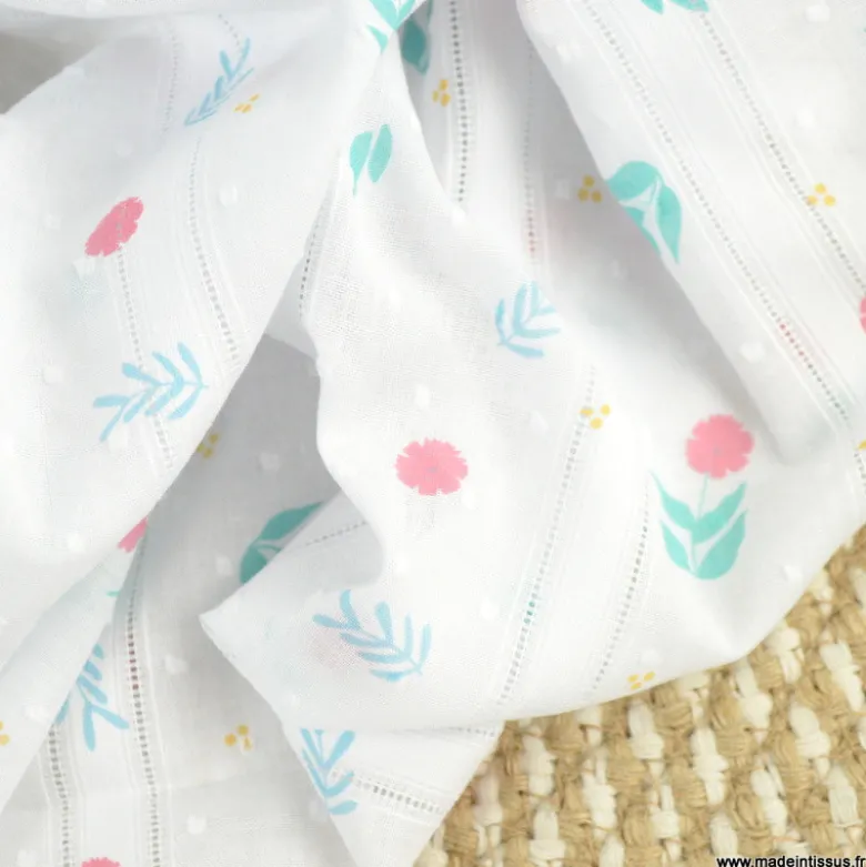 Plumetisà fleurs collection "Freedom" - Katia Fabrics