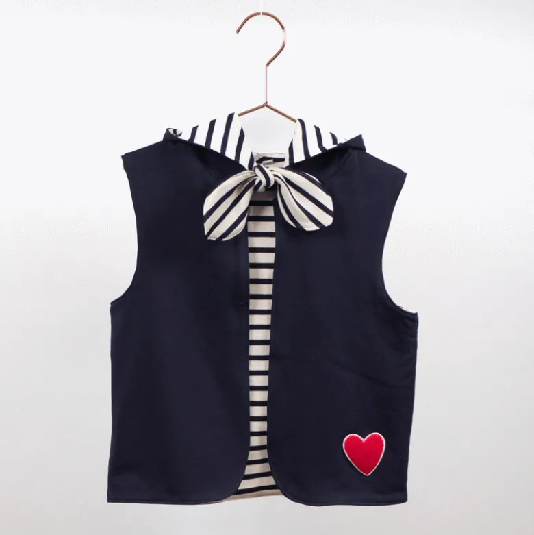 Pochette patron Gilet de berger Vienne Kids by Ikatee - du 3 au 12 ans