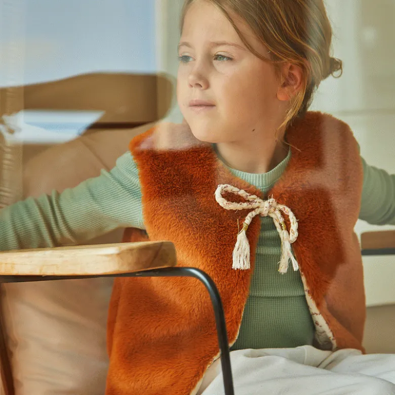 Pochette patron Gilet de berger Vienne Kids by Ikatee - du 3 au 12 ans
