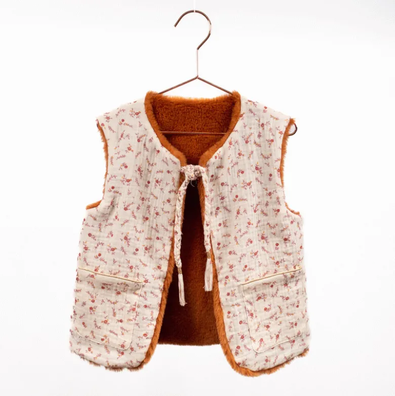 Pochette patron Gilet de berger Vienne Kids by Ikatee - du 3 au 12 ans