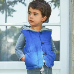 Pochette patron Gilet de berger Vienne by Ikatee - du 1 mois au 4 ans