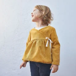 Pochette patron Gilet ou Robe Dublin pour fille by Ikatee - du 1 mois au 4 ans