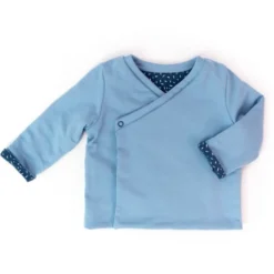Pochette patron Gilet ou Robe Dublin pour fille by Ikatee - du 1 mois au 4 ans