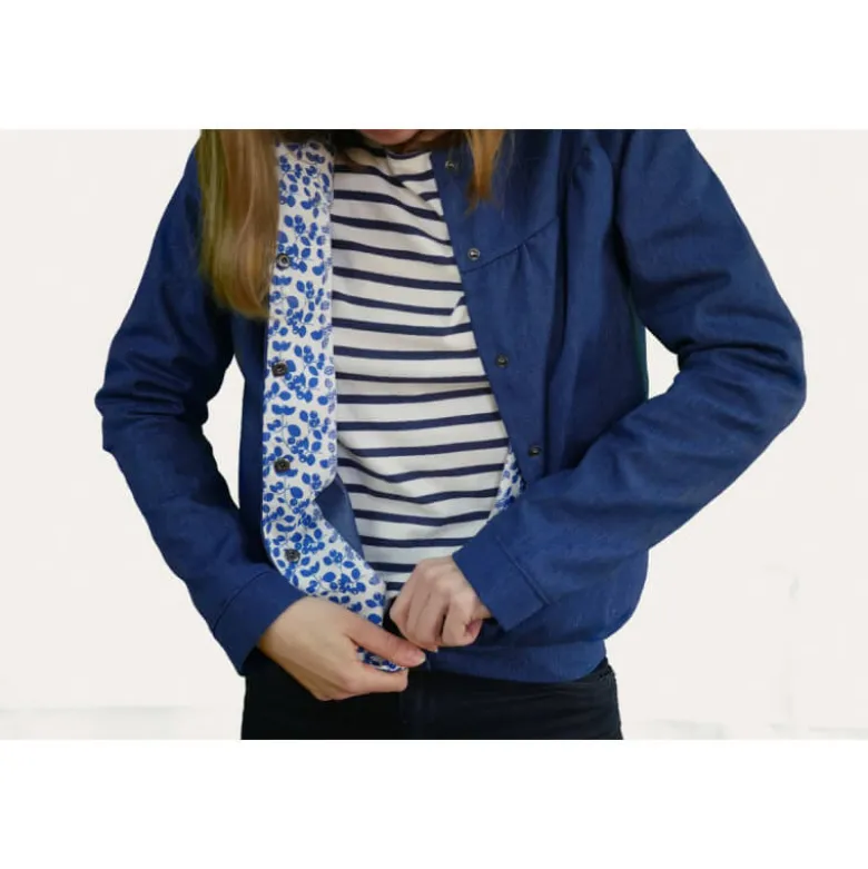 Pochette patron Gilet / veste IRMA MUM by Ikatee