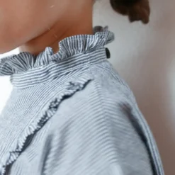 Pochette patron Robe, blouse ou t-shirt IDA pour fille by Ikatee