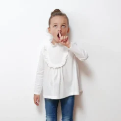 Pochette patron Robe, blouse ou t-shirt IDA pour fille by Ikatee