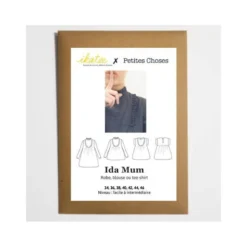 Pochette patron Robe, blouse ou t-shirt IDA MUM by Ikatee