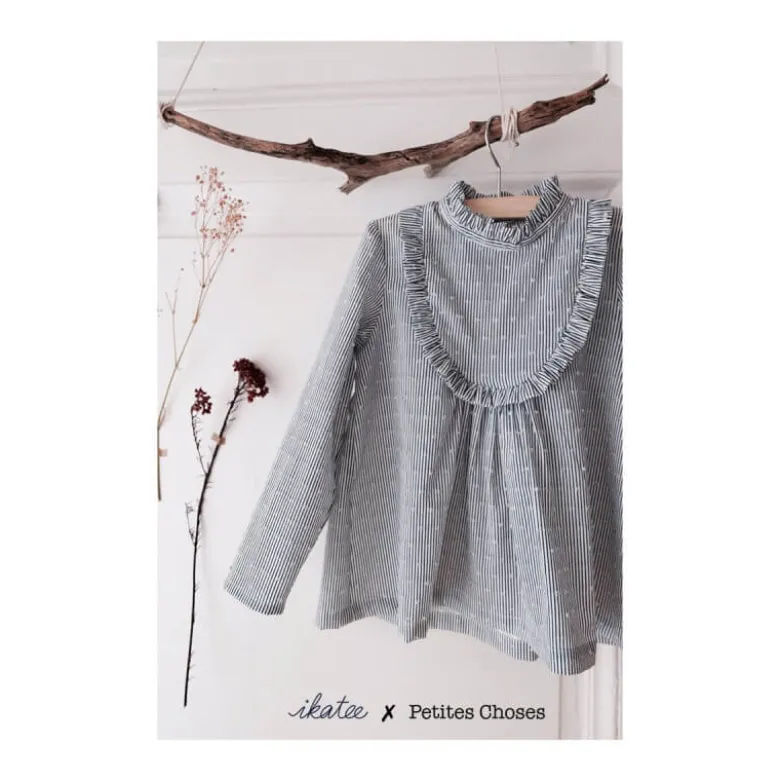 Pochette patron Robe, blouse ou t-shirt IDA MUM by Ikatee