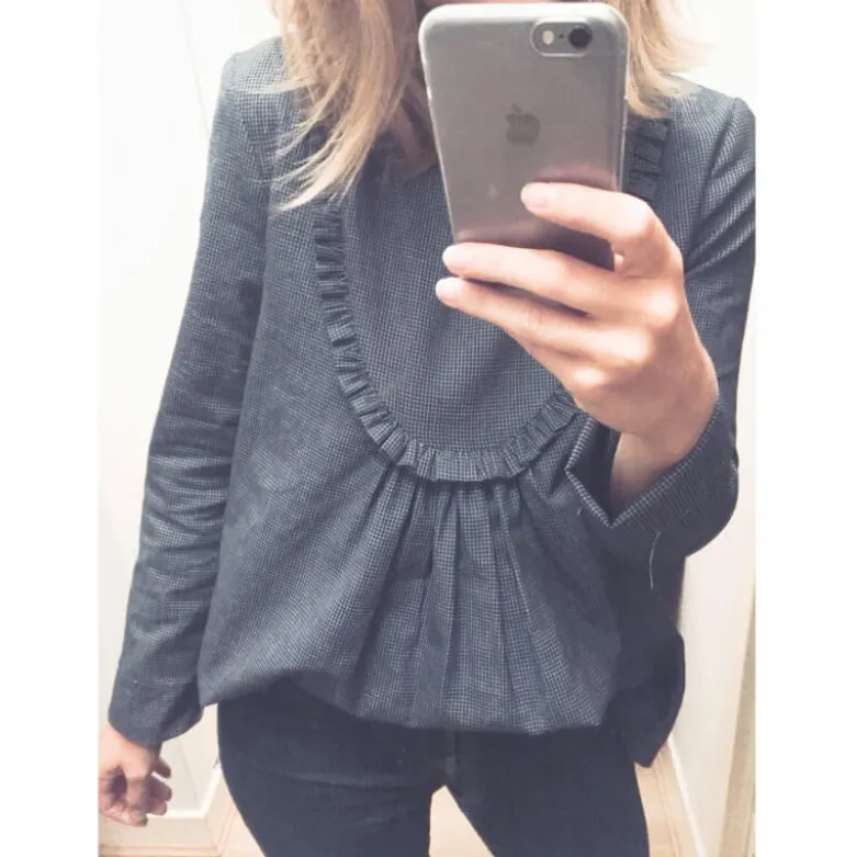 Pochette patron Robe, blouse ou t-shirt IDA MUM by Ikatee
