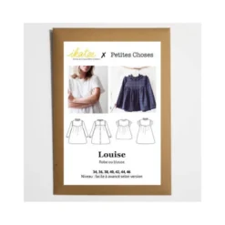 Pochette patron Robe ou blouse LOUISE MUM by Ikatee