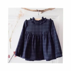 Pochette patron Robe ou blouse LOUISE pour fille by Ikatee