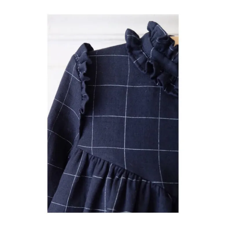 Pochette patron Robe ou blouse LOUISE pour fille by Ikatee