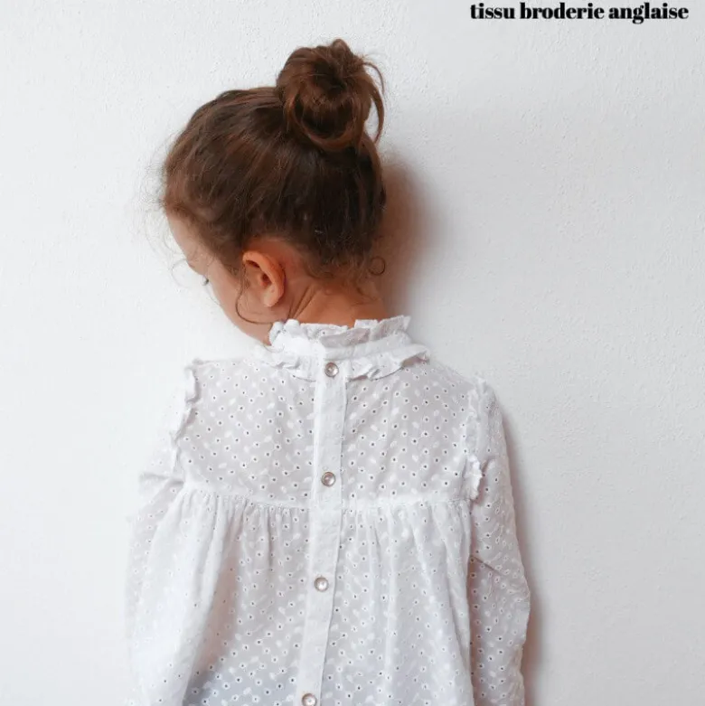 Pochette patron Robe ou blouse LOUISE pour fille by Ikatee