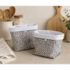 Pul contact alimentaire Balzac motifs léopard fond Ecru - motif exclusif