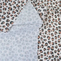 Pul contact alimentaire Balzac motifs léopard fond Ecru - motif exclusif