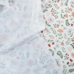 Pul contact alimentaire Leopold motifs fleurs marsala - exclusif