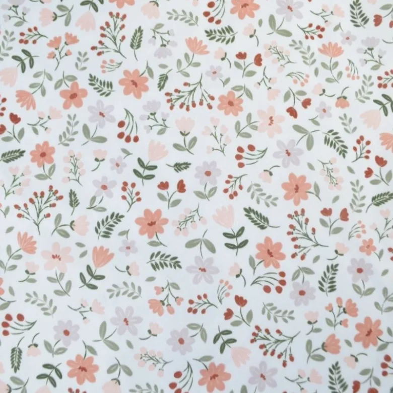 Pul contact alimentaire Leopold motifs fleurs marsala - exclusif