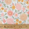 Pul contact alimentaire motif fleurs Élisabeth rose et beige