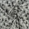 Pul contact alimentaire motifs Puzzle Noir et gris - oeko tex