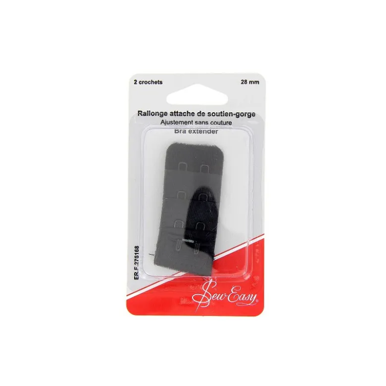 Rallonge de soutien gorge 2 crochets - 28 mm
