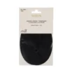 Renforts thermocollants en daim 9.5 x 14cm - Noir