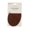Renforts thermocollants en daim 9.5 x 14cm - Brun