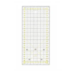Règle Patchwork 15 x 30 cm transparente – Règle de couture et quilting