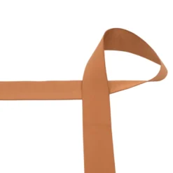 Ruban Elastique satin 30mm coloris Cognac