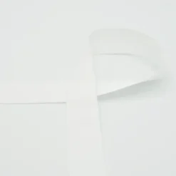 Ruban Elastique satin 30mm coloris Blanc