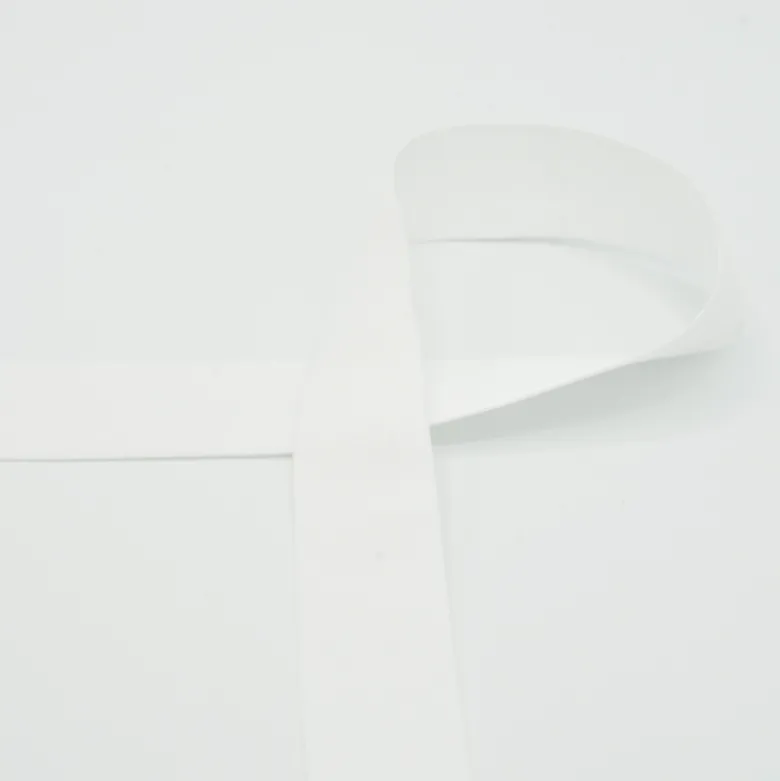 Ruban Elastique satin 30mm coloris Blanc