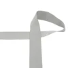 Ruban Elastique satin 30mm coloris argent