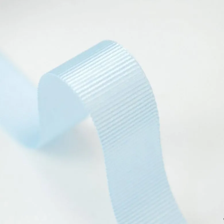 Ruban gros grain BLEU CIEL, 15 mm, .
