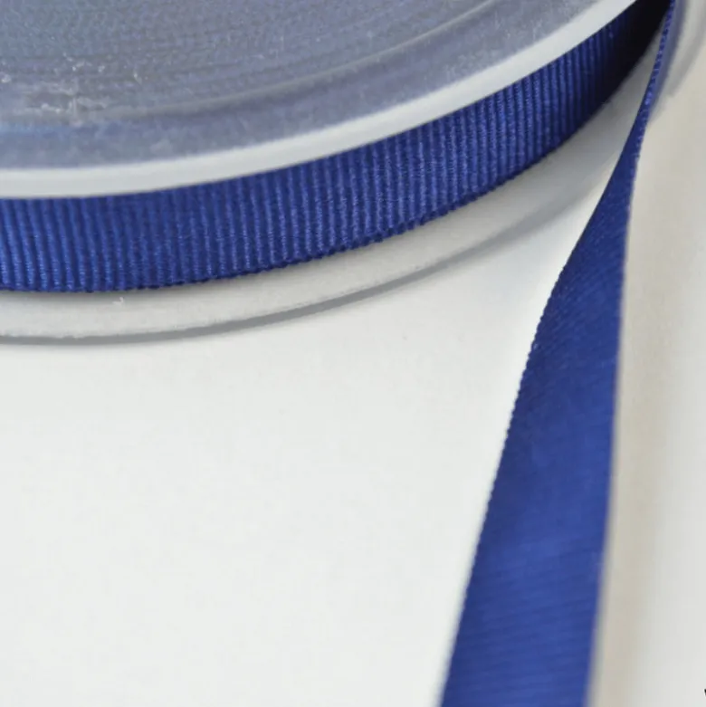 Ruban gros grain BLEU MARINE, 10 mm, .