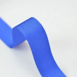 Ruban gros grain BLEU ROI, 15 mm, .