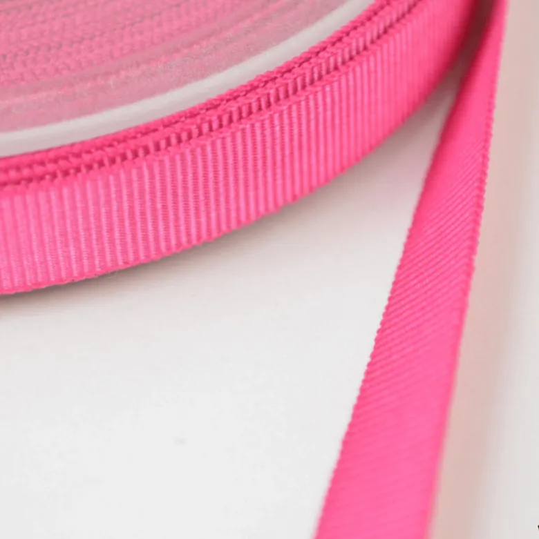 Ruban gros grain FUCHSIA, 10 mm, .