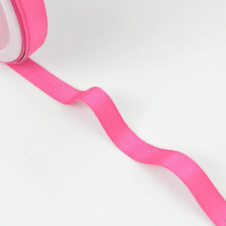Ruban gros grain FUCHSIA, 10 mm, .